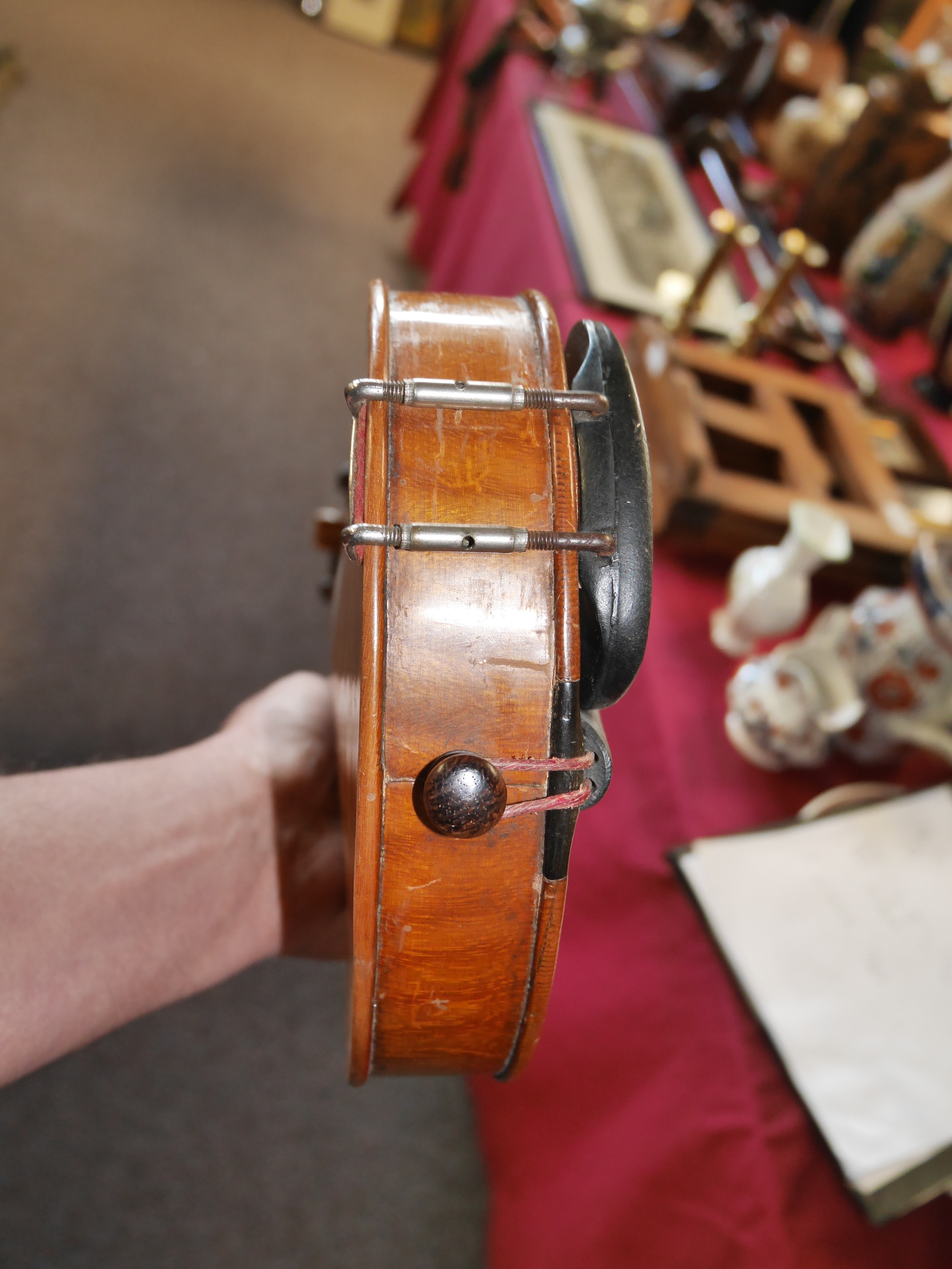 Wooden Violin 54cm - Image 4 of 8