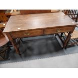 Oak serving table