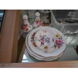 6 x Crown Derby ""posies items""