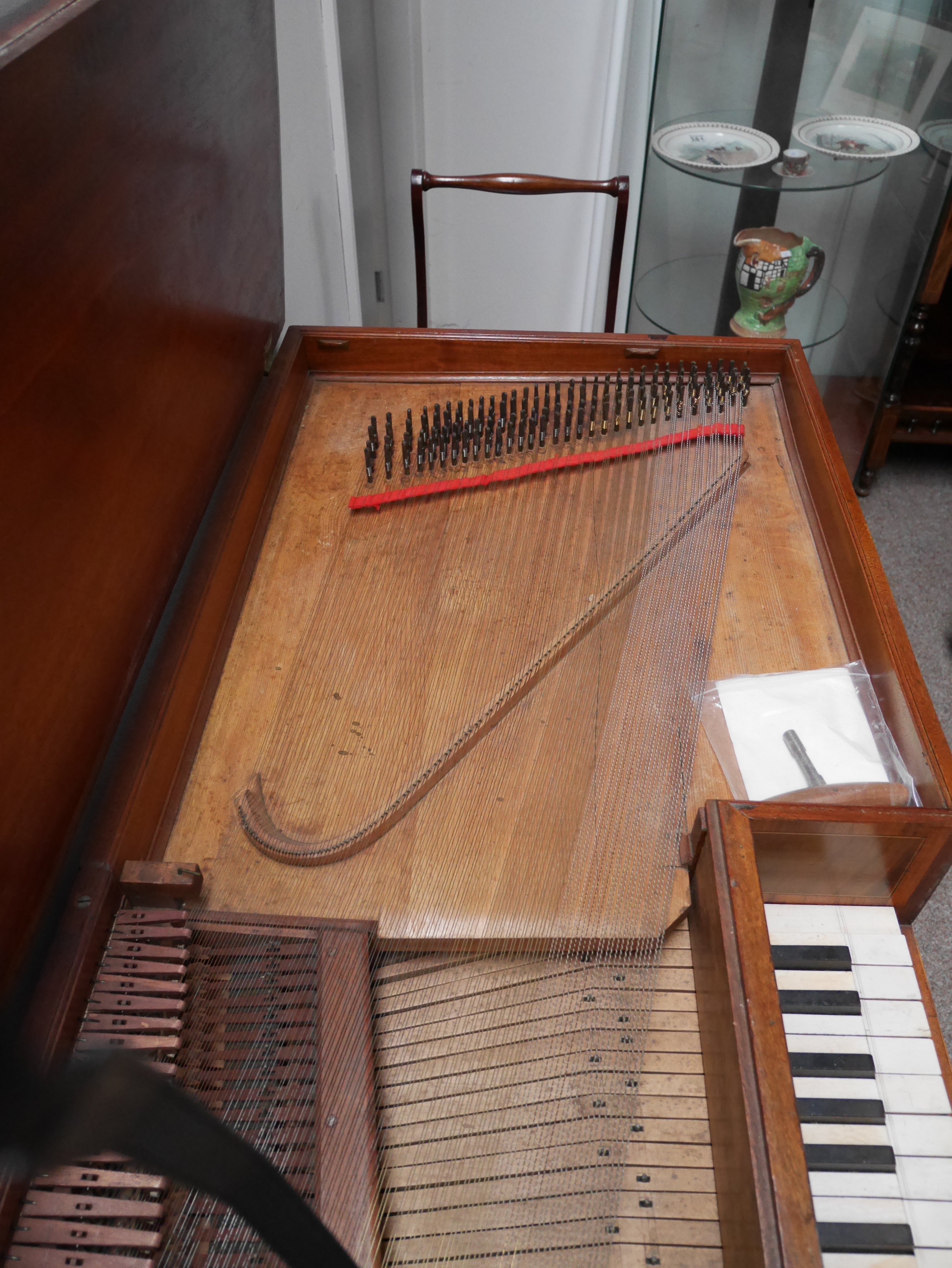 Longman & Broderip - Square Piano London good order all keys play but benefit from tunning - Image 9 of 10