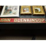 "John Blenkinsop" train name plate