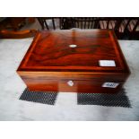Antique sewing box