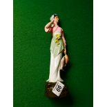 32cm Chinese lady figurine