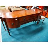 Antique mahogany sideboard