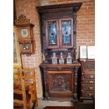 Oak bookcase from Sandringham House