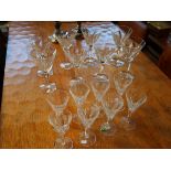 2 x 8 Waterford wine glasses