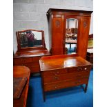 3 pce mahogany bedroom suite