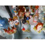10 Beatrix Potter figures