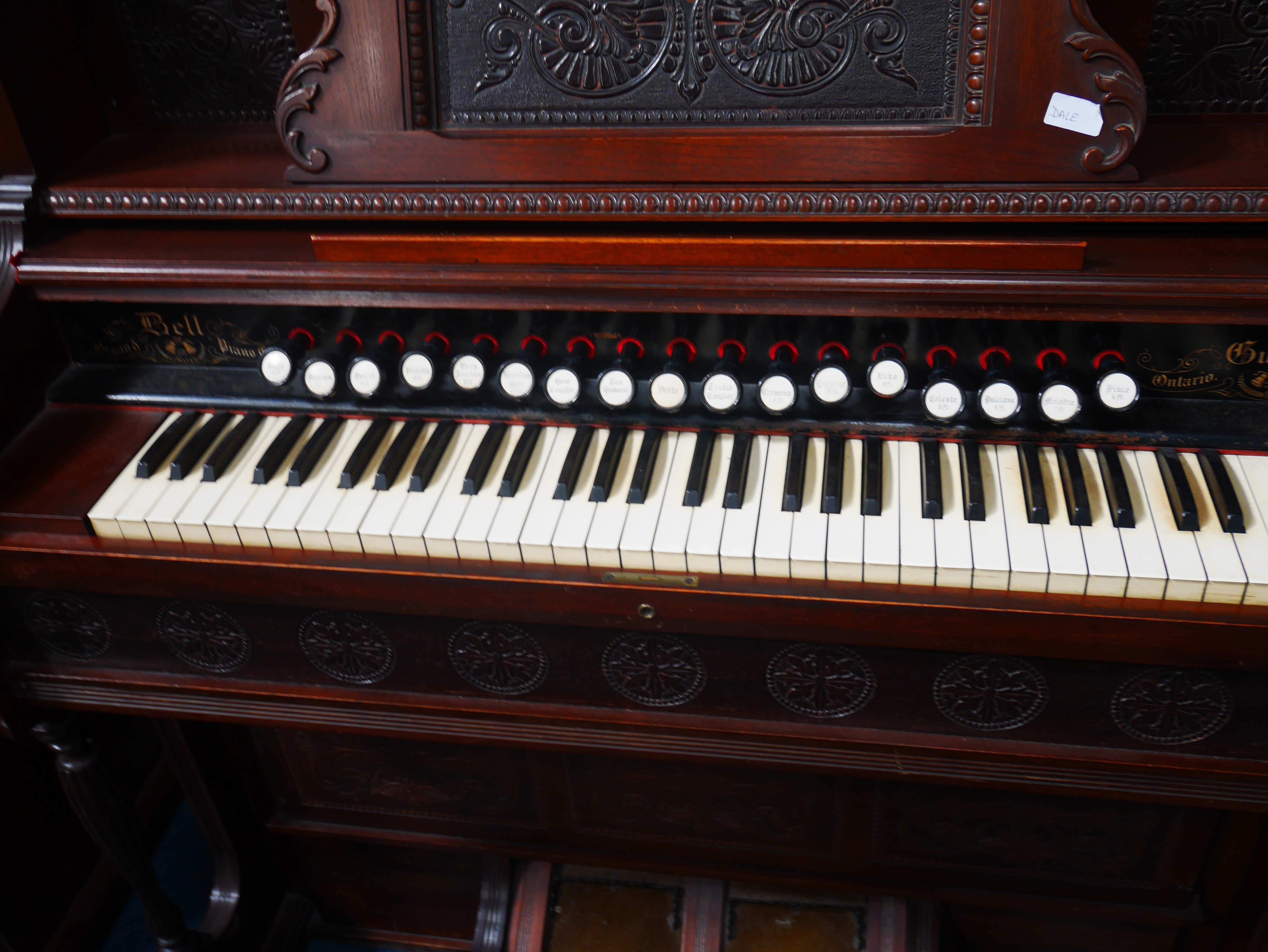 Antique pipe organ - Image 6 of 6