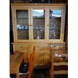 Oak bookcase 150cm x 200cm ht