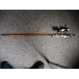 2 Shakespeare spinning rods and reels