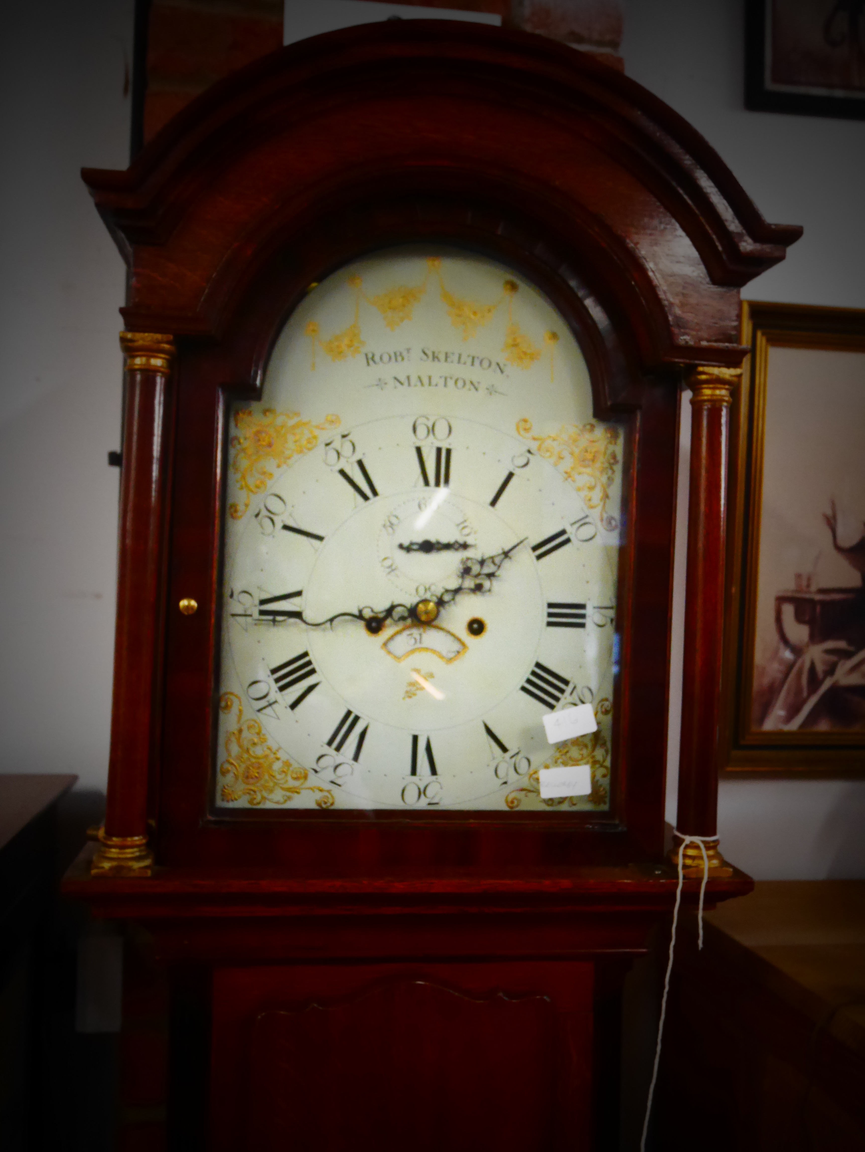 Robert Skelton Malton Grandfather Clock - Image 7 of 7