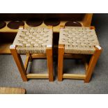 2 x Yorkshire Oak stools
