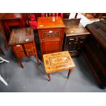 Coal box, sewing cabinet etc.