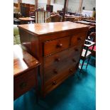 Victorian mahogany chest