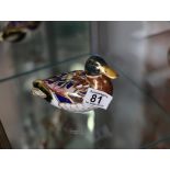 Royal Crown Derby Duck