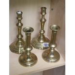 2 pairs of candlesticks