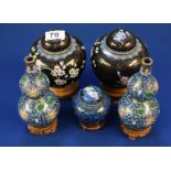 5 x Cloisonné items