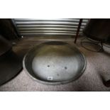 Copper washing pan