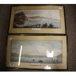 2 coloured prints of Sidmouth