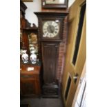 Oak Grandmother clock