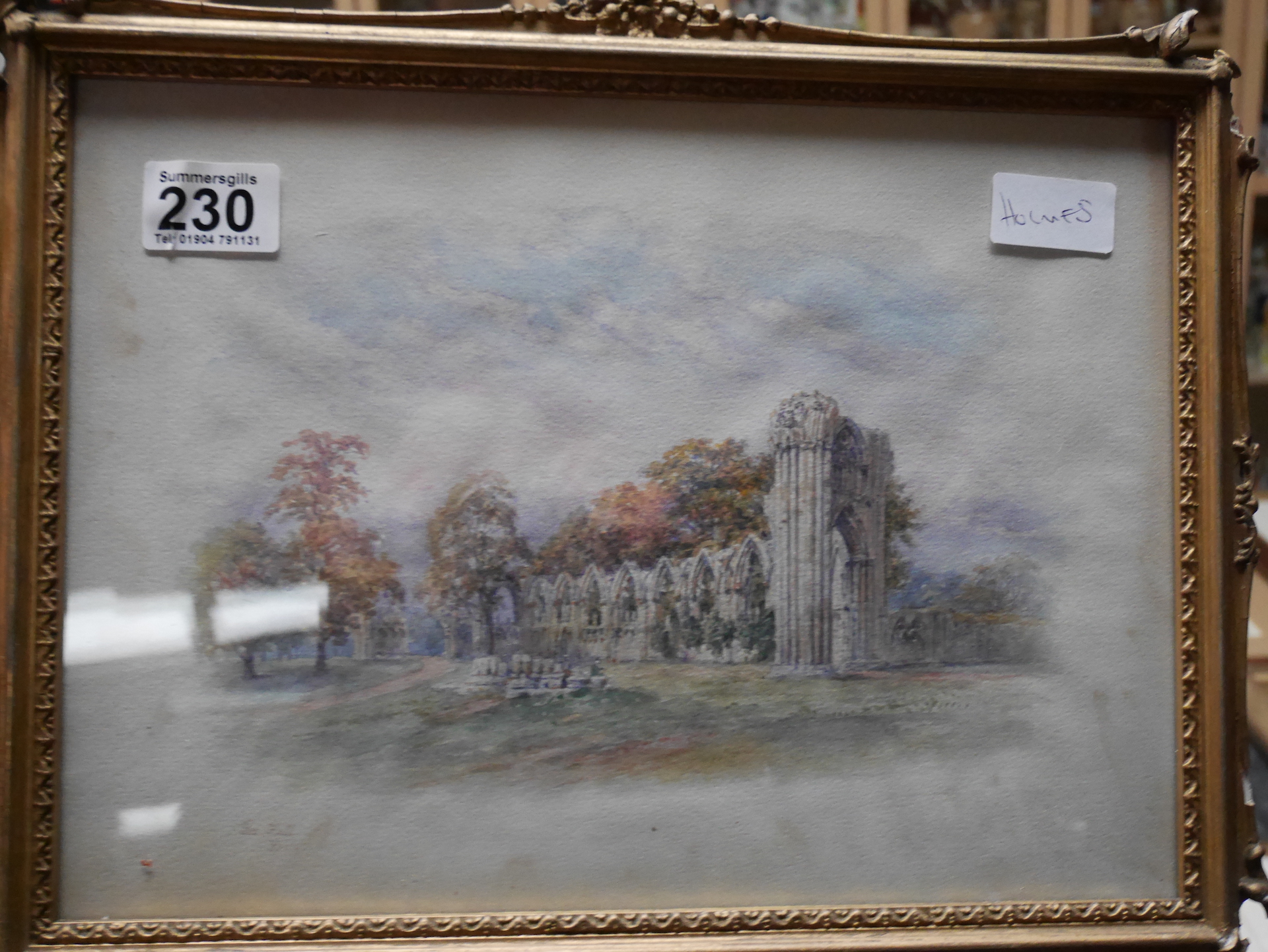 George Fall Watercolour of York