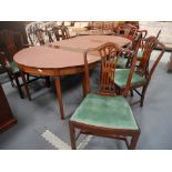 8 mahogany dining chairs