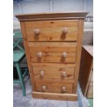 Pine chest and oak dresser