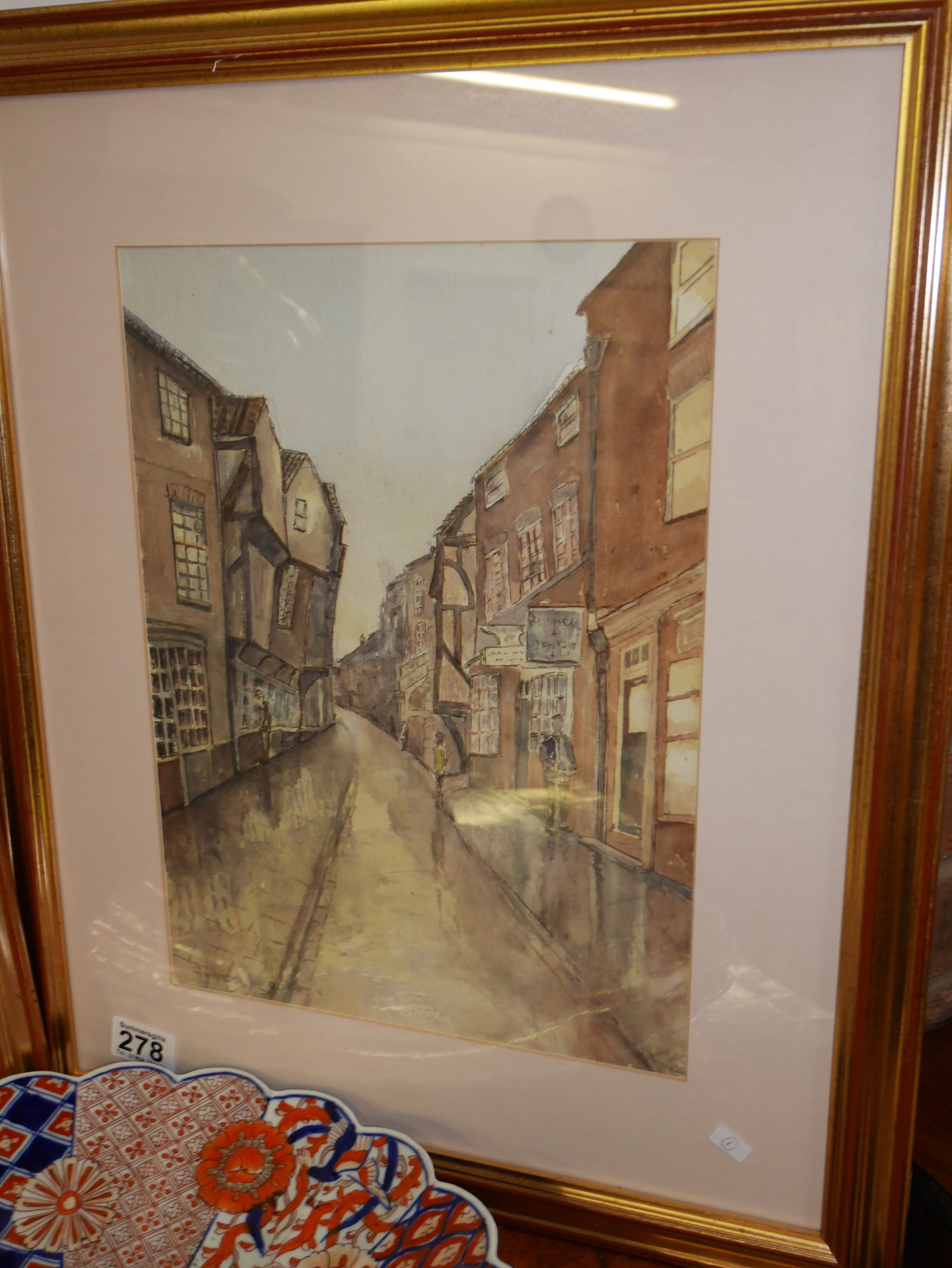 Watercolour by Simon Woods of York