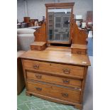 Pine dressing table