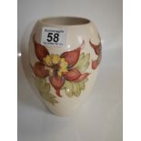 Moorcroft 19cm vase
