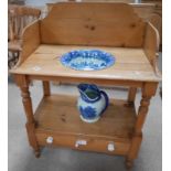 Pine washstand