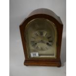 Oak mantle clock