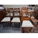 Dining chairs etc