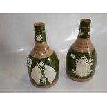 Pair of Copeland coronation vases