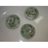 3 Oriental plates