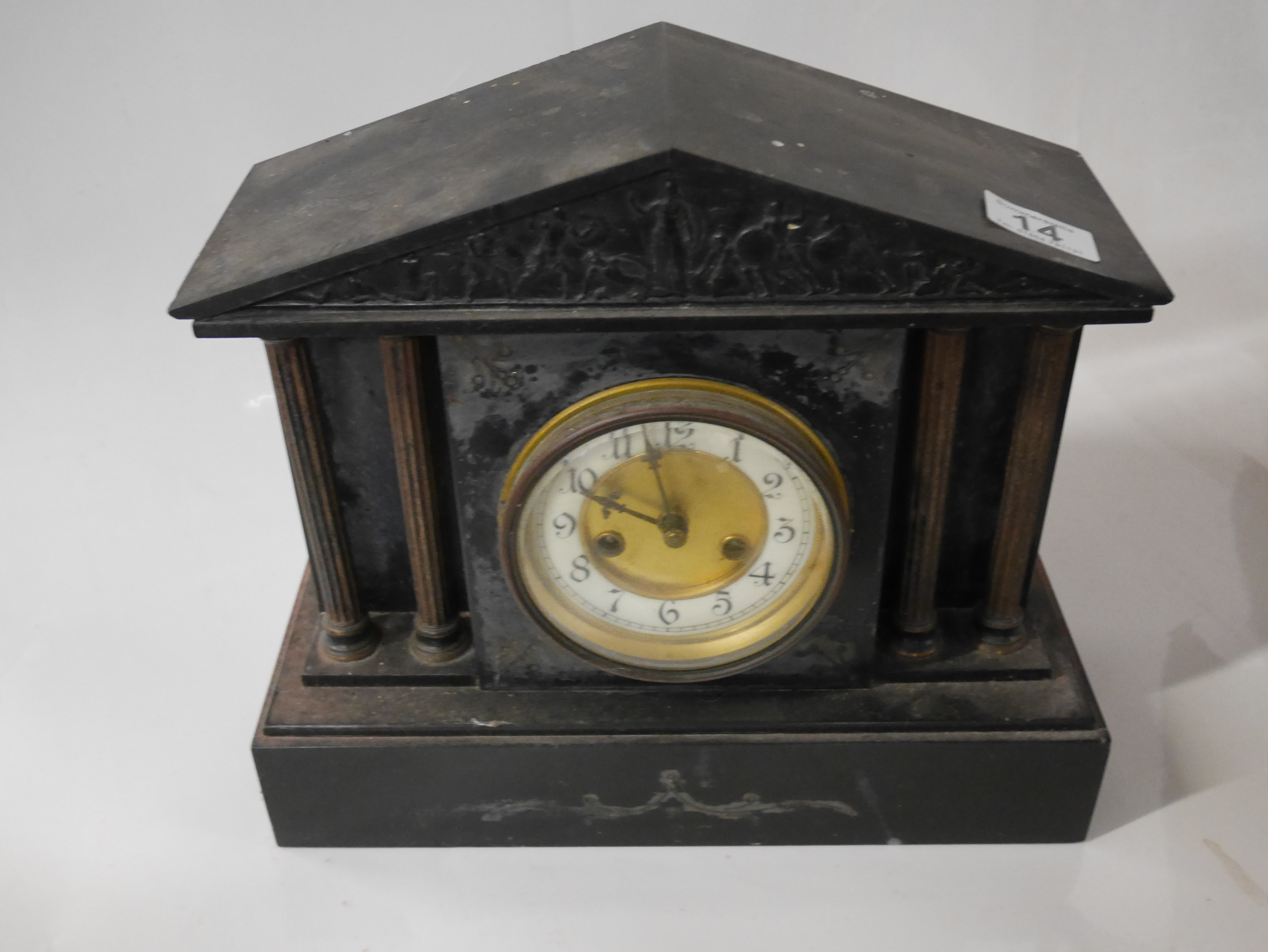 Slate Mantle clock