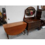 Edwardian dressing table and table