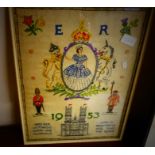 Coronation embroidery