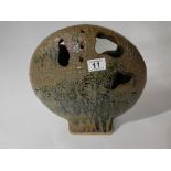 Stoneware 33cm vase