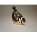 Crown Derby Wren paperweight