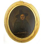 After John Faber Sr (circa 1660-1721), AN 17th-18th CENTURY OVAL OIL ON PANEL Portrait of a lady