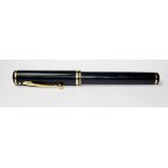 SHEAFFER, CONNAISSEUR, A VINTAGE 18CT GOLD AND BLACK RESIN FOUNTAIN PEN 810 Limited Edition model