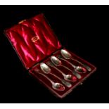 A MATCHED SET OF GEORGIAN SILVER SPOONS Various hallmarks including London, 1928, together with a
