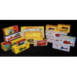 ATLAS EDITIONS, A COLLECTION FIFTEEN DINKY SUPER TOYS English and French, boxed.