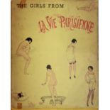 'THE GIRLS FROM LA VIE PARISIENNE', A 20TH CENTURY ILLUSTRATED HARDBACK BOOK Reprints of the