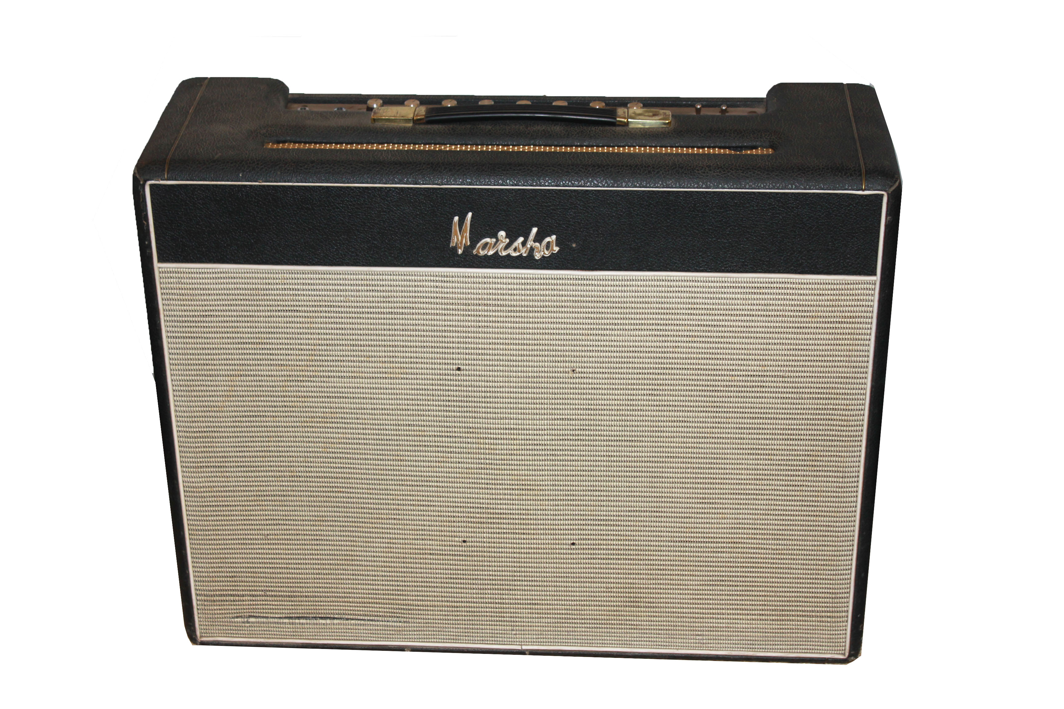 A MARSHALL BLUES BREAKER REISSUE 50 WATT 2X12 TREMBELO AMP, CIRCA 1993