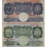 A COLLECTION OF VINTAGE BRITISH AND FOREIGN BANK NOTES Including a ten pond note, two five pound