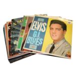 A COLLECTION OF VINTAGE LP RECORDS To include Elvis Presley 'G.I Blues' and 'Harem Holiday', The