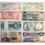 A COLLECTION OF VINTAGE FOREIGN BANKNOTES Including Indonesia, China, Vietnam and Peru.